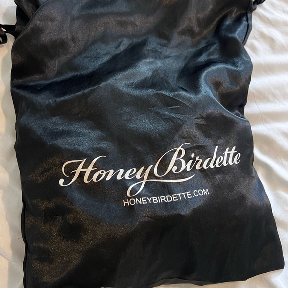 Honey Birdette kukuro jade full set - bra 34DD panties and suspenders M - Picture 8 of 8